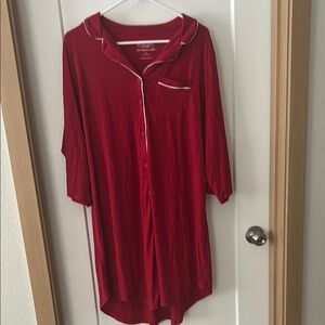 💫Red Women’s Night Gown
